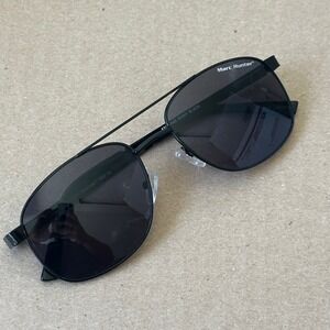 Marc Hunter 7920 Shiny Black Navigator Sunglasses Metal Frame 57/17/145 Mens